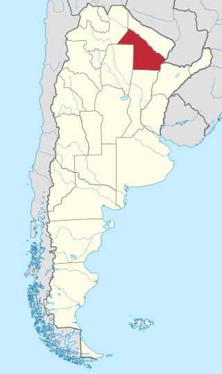 Ubicación en Argentina: Chaco