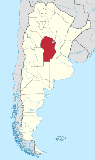 Ubicación en Argentina: Córdoba