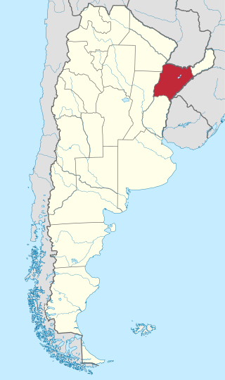 Ubicación en Argentina: Corrientes
