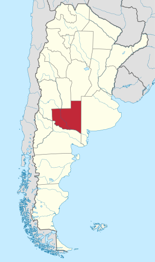 Ubicación en Argentina: La Pampa