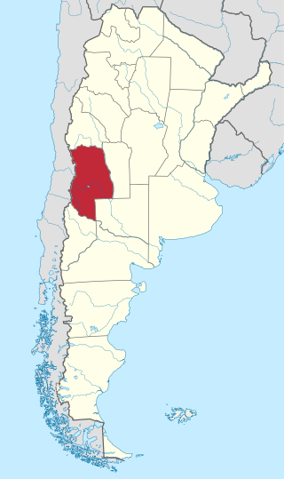 Ubicación en Argentina: Mendoza