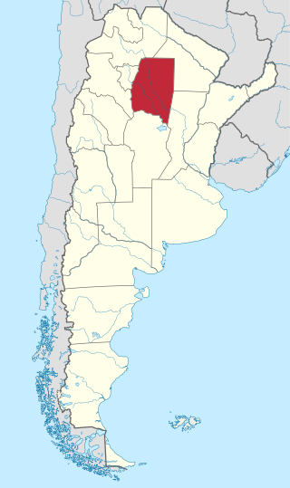 Ubicación en Argentina: Santiago del Estero